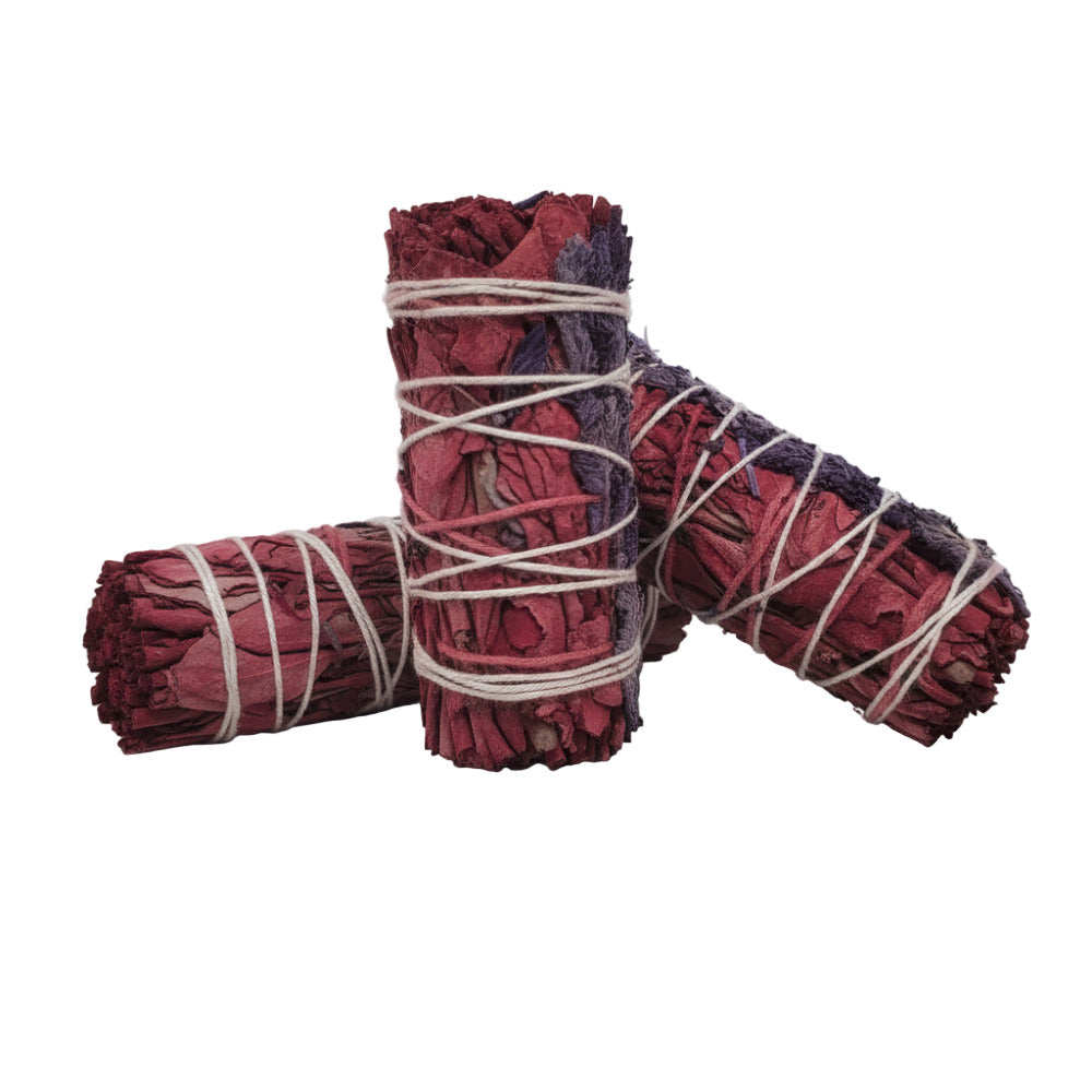 Smudge Stick: Salvia Bianca con Sangue di Drago 10 cm
