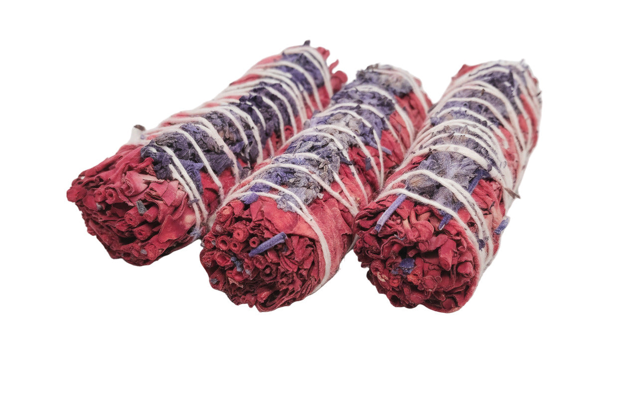 Smudge Stick: Salvia Bianca con Sangue di Drago 10 cm