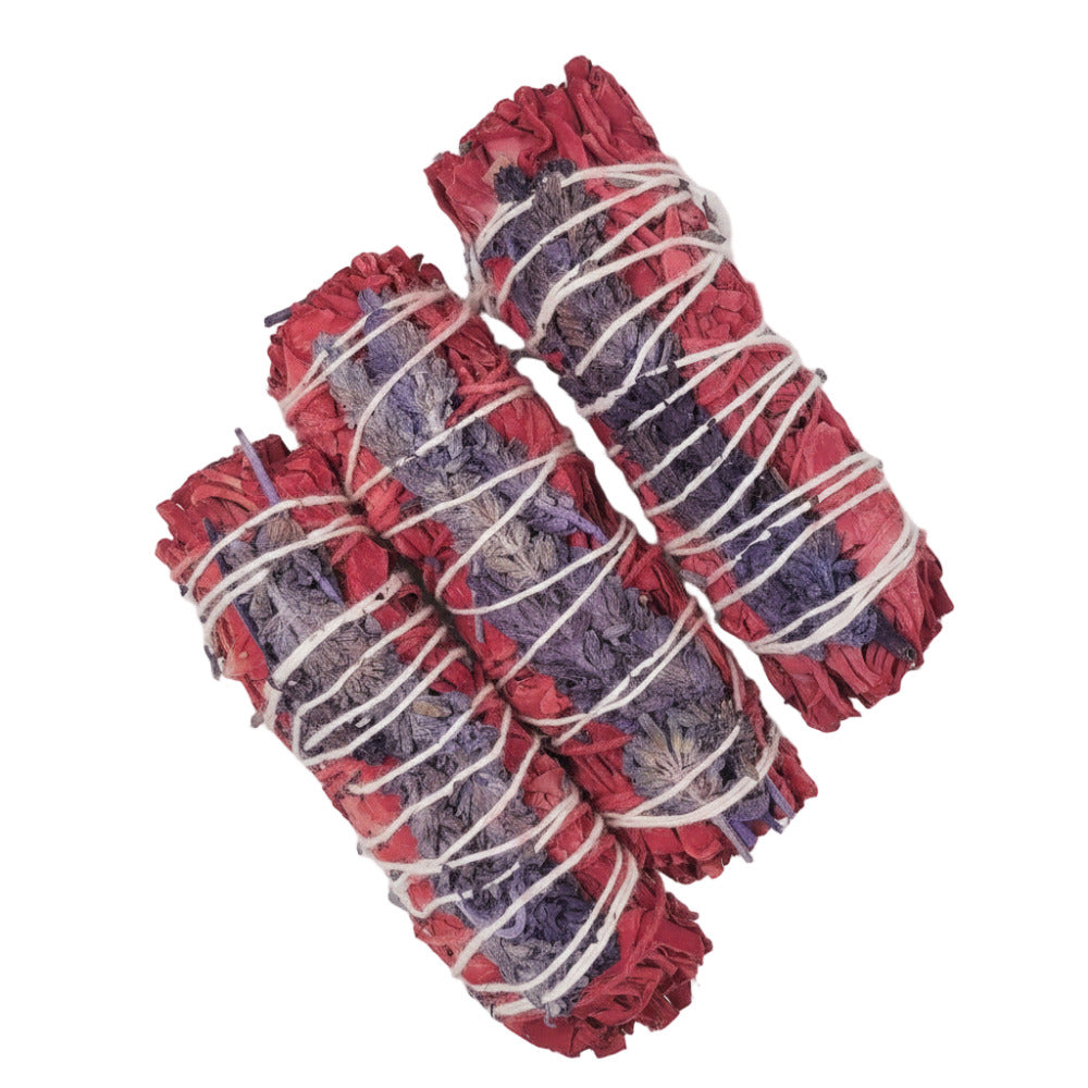 Smudge Stick: Salvia Bianca con Sangue di Drago 10 cm