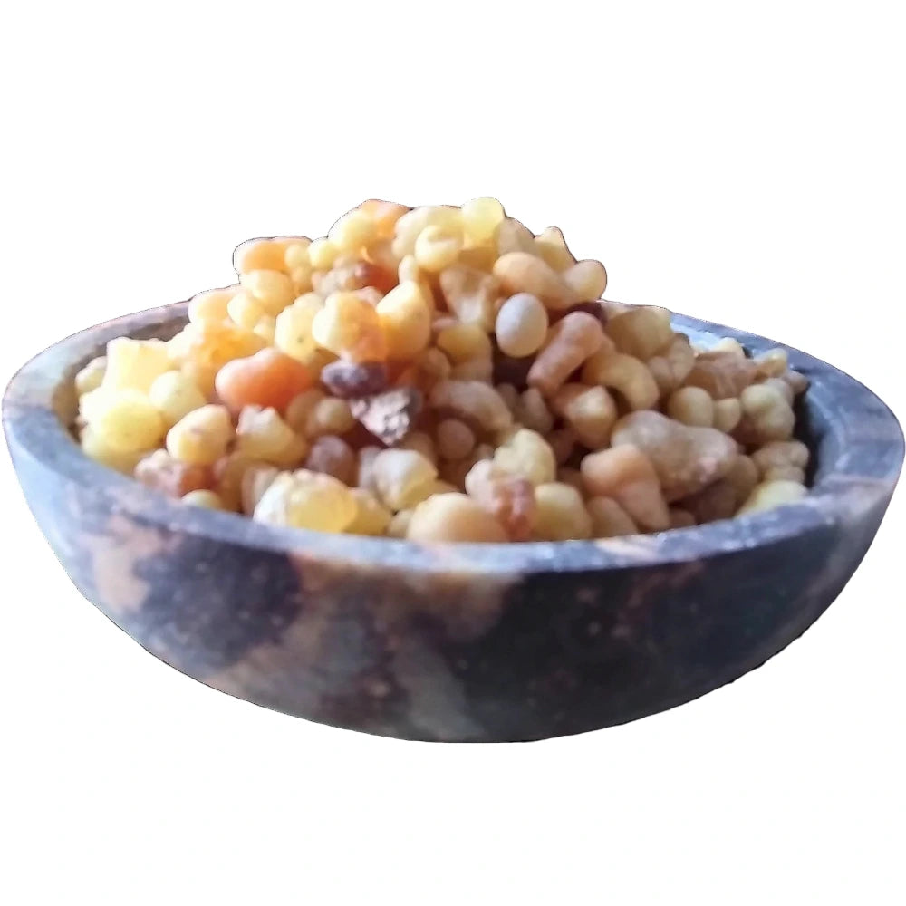 Incenso Olibano di Eritrea ( Boswellia papyrifera ) profumo speziato legnoso con note di limone e mirra - Spiritusya