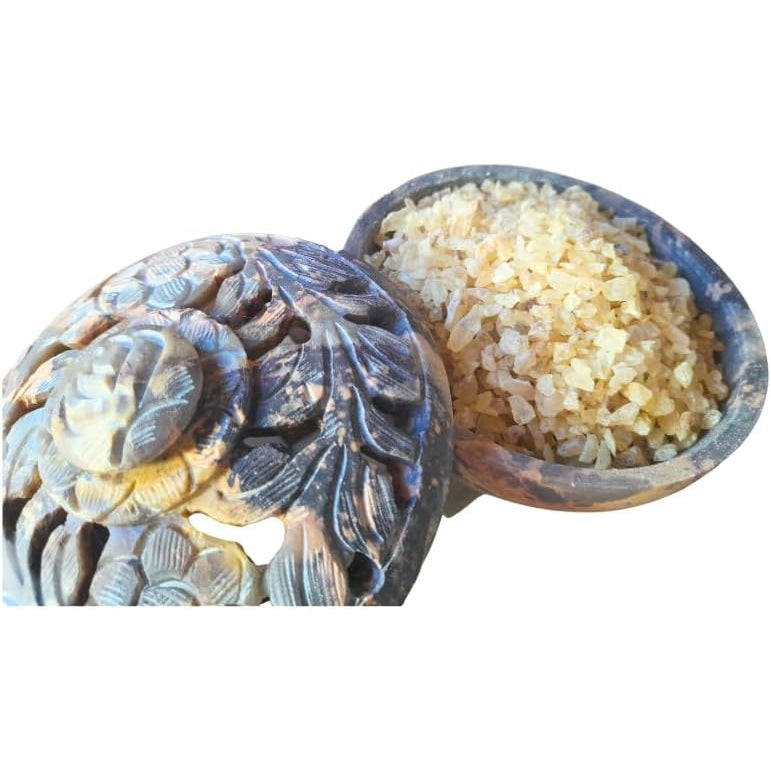 SPIRITUSYA - Copale bianco messicano - Incenso da bruciare riequilibrio chakra e meditazione - Spiritusya