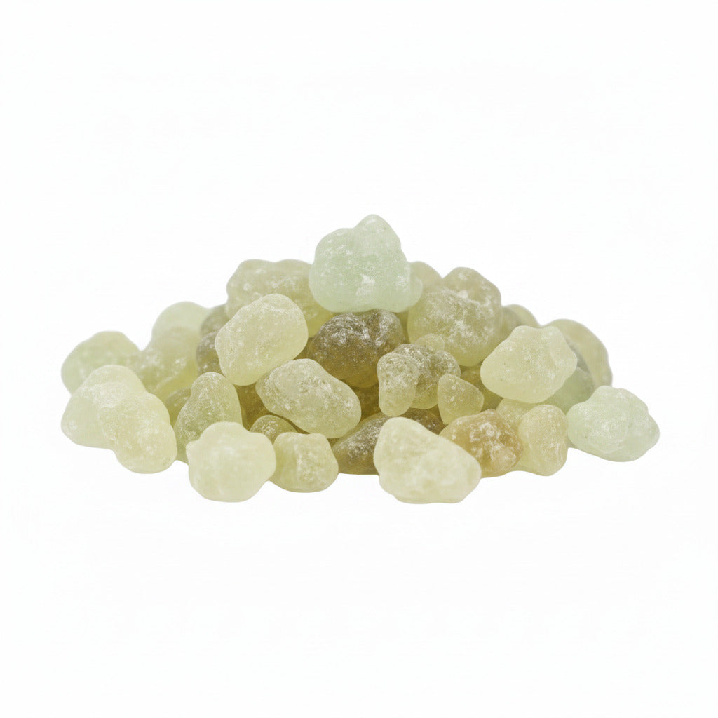 Incenso dell'Oman Hojari Green Resina Pura - Spiritusya