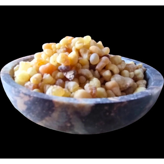 Incenso Olibano di Eritrea ( Boswellia papyrifera ) profumo speziato legnoso con note di limone e mirra - Spiritusya