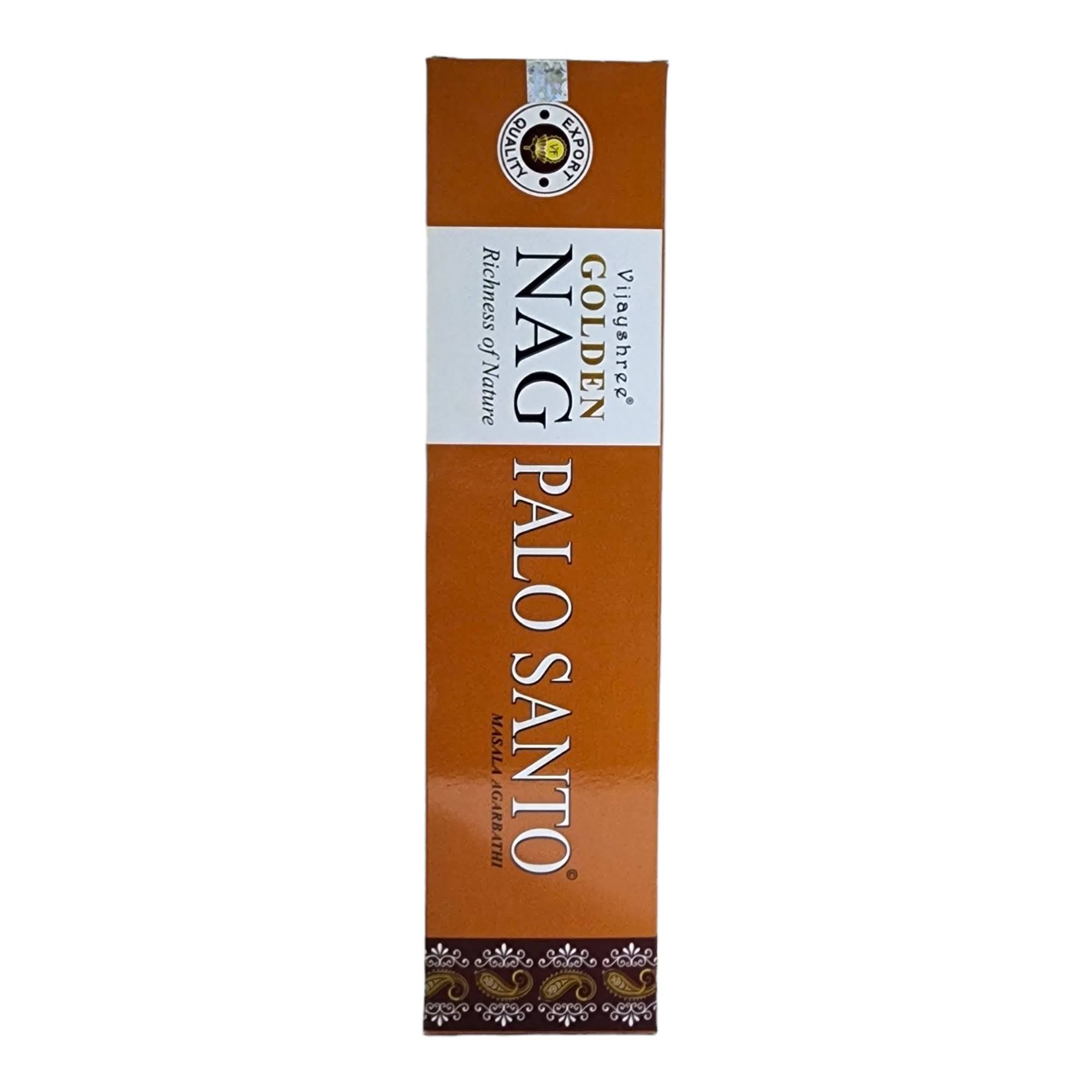 Nature's Spirit Bastoncini Di Incenso Golden Nag Champa – 7 Scatole – Esclusivi Vijayshree – Con Plumeria (Frangipani)