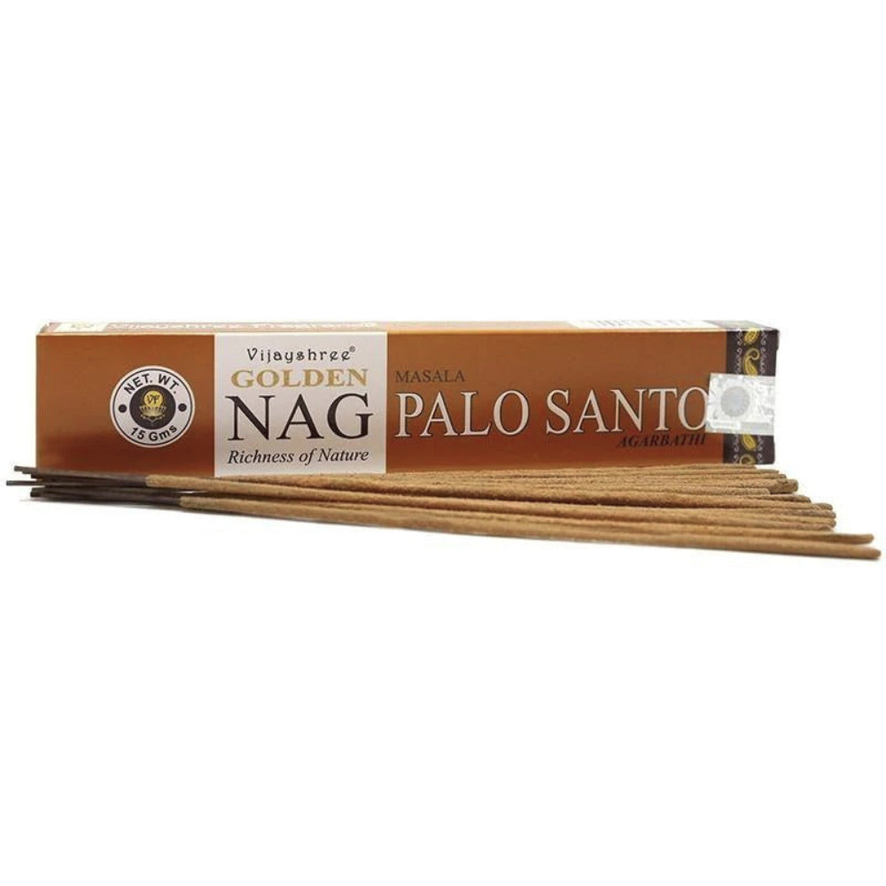 Palo Santo - Bastoncini di incenso -  Vijayshree Golden Nag - 15g