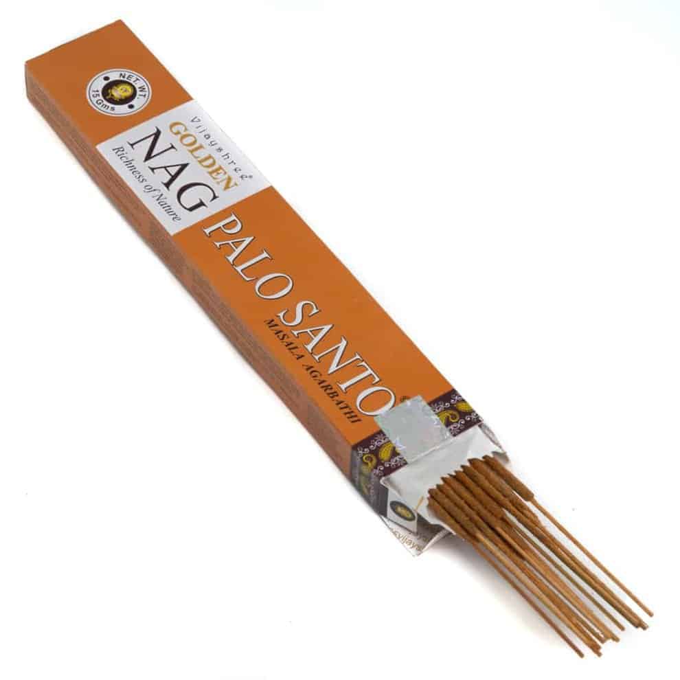 Palo Santo - Bastoncini di incenso -  Vijayshree Golden Nag - 15g