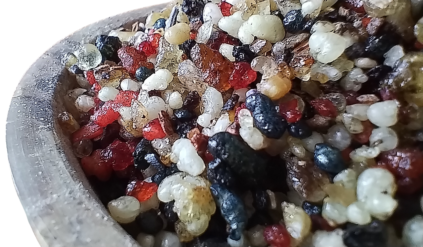 Pontifical Incense - mix of resins and flowers - varieties of Olibanum, Lavender flowers, Calendula flowers