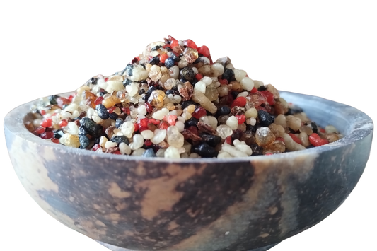 Pontifical Incense - mix of resins and flowers - varieties of Olibanum, Lavender flowers, Calendula flowers